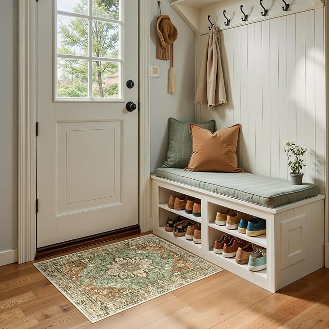 RELEANY Area Rugs 2'x3' Kitchen Rugs Entry Rug Small Rugs - Image 5