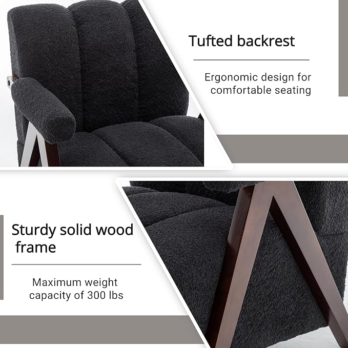 Mid Century Modern Accent Chair - Image 3