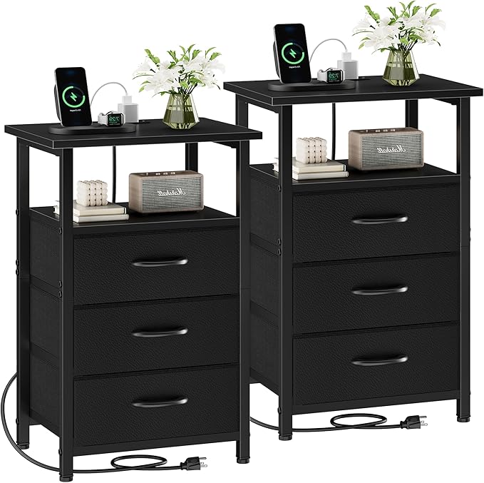 Vagusicc Nightstand Set of 2 by Vagusicc