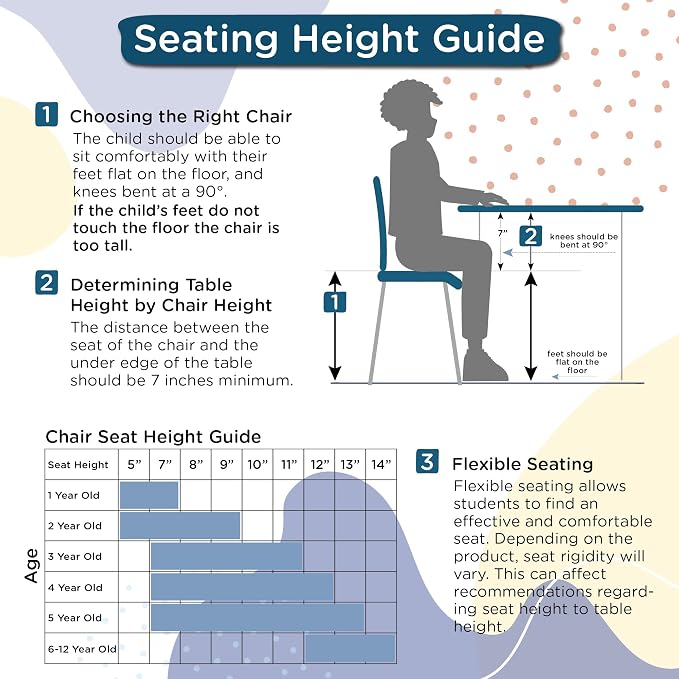 Children’s Factory MyPosture Plus 14" Chair, Tan - Image 6