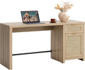 SICOTAS Rattan Home Office Desk by SICOTAS