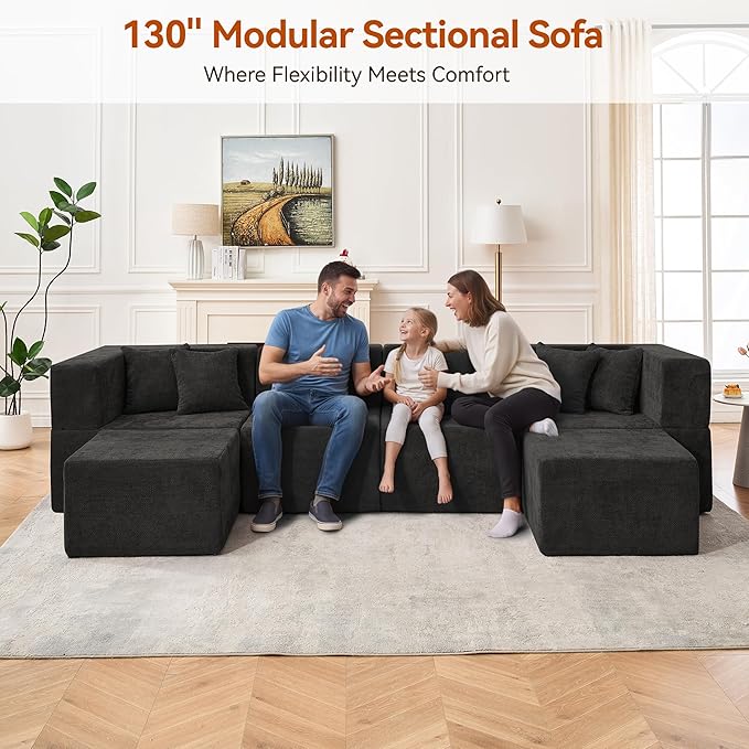 MONVANE Modular Sectional Cloud Couch - Image 7