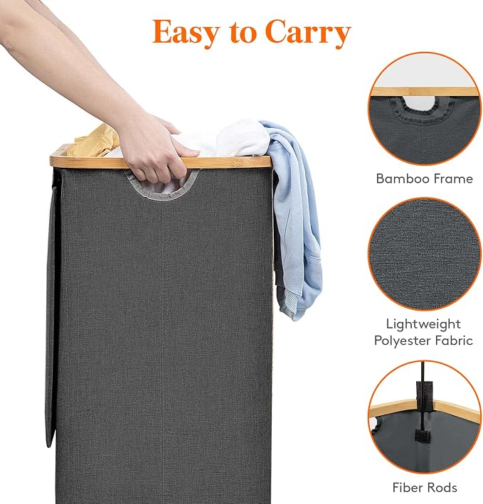 Lifewit 80L Laundry Basket - Image 6