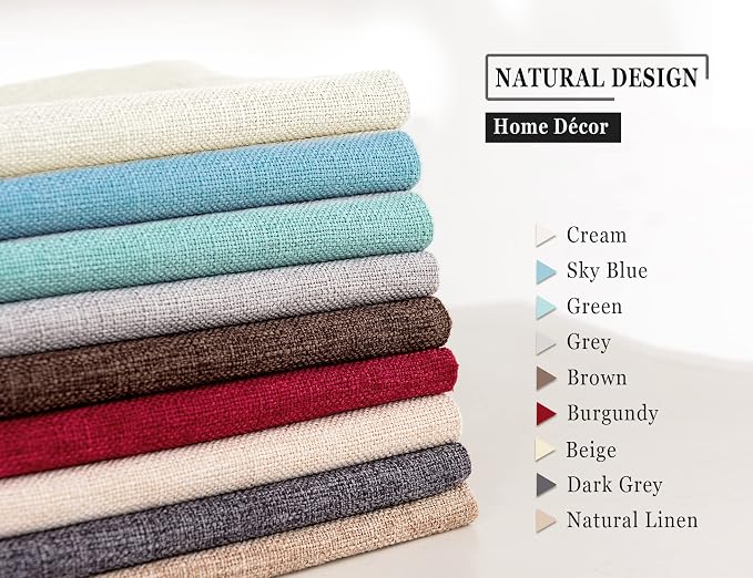 Stellhome Christmas Decorative Rectangle Linen Throw Pillow Covers Solid - Image 5