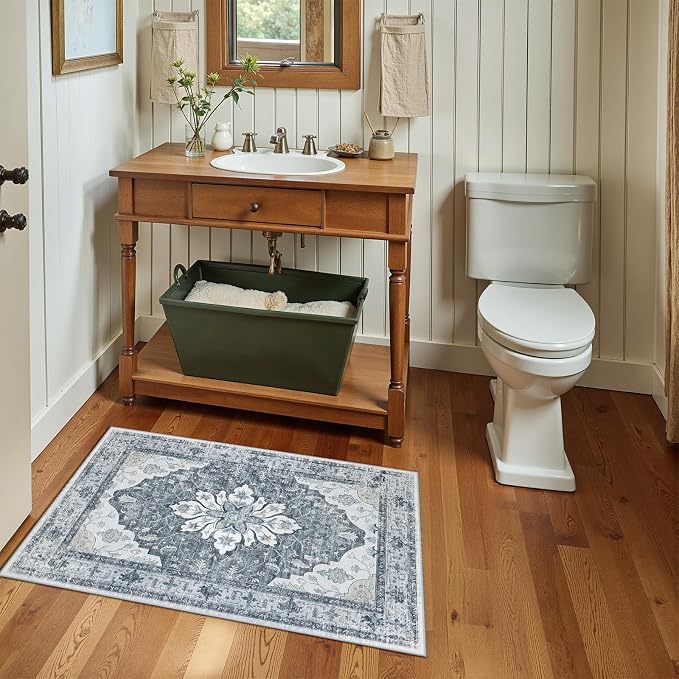 RELEANY Area Rugs 2'x3' Kitchen Rugs Entry Rug Small Rugs - Image 3