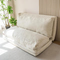 MAXYOYO Folding Sofa Bed, Extra Thick and Long Floor Sofa Convertible Sleeper by MAXYOYO