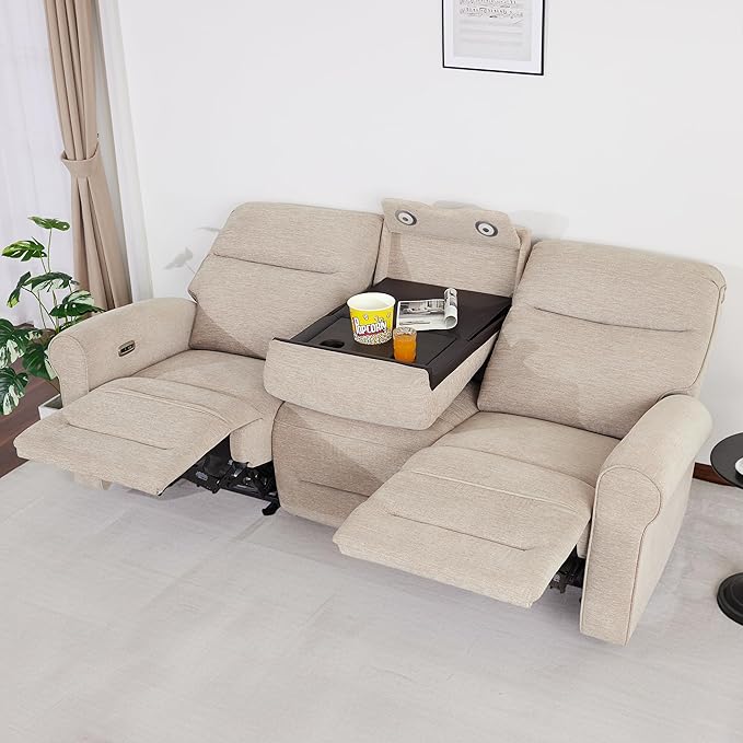 MCombo 87.8" Wall Hugger Power Reclining Sofa - Image 2
