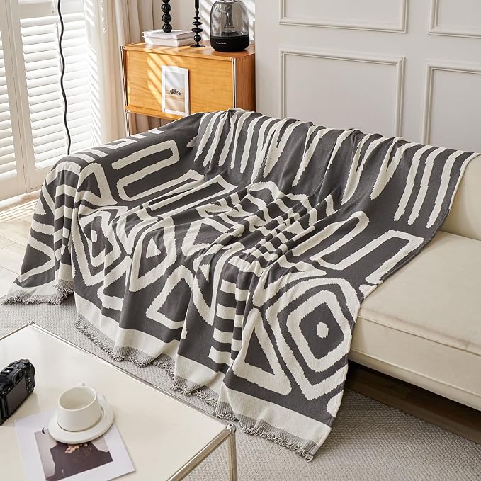 VClife Boho Couch Cover, 3-Seaters Sofa Cover - Image 9