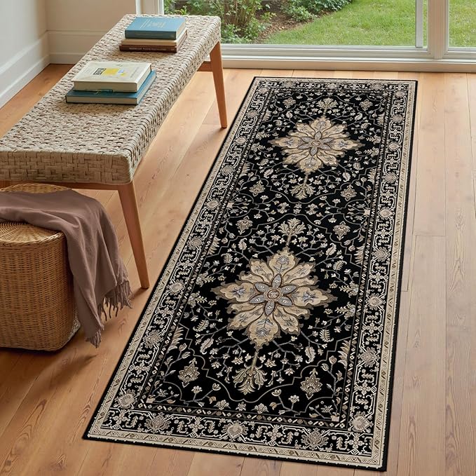 RELEANY Area Rugs 3'x6' Runner Rug Non Slip Washable - Image 3