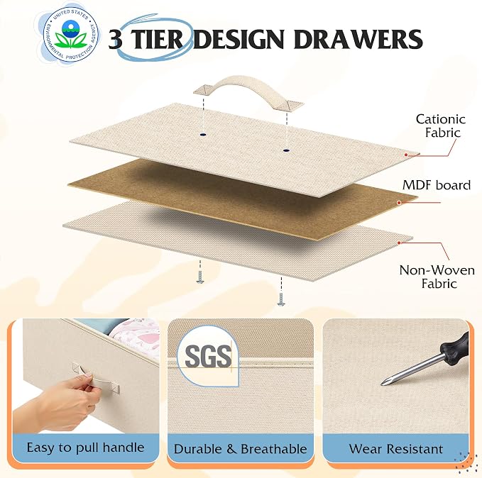 WLIVE Storage Organizer Unit - Image 5