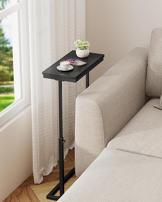 TUTOTAK End Table, Side Table, Tall Couch Table, Sofa Table, Living Room - Image 4