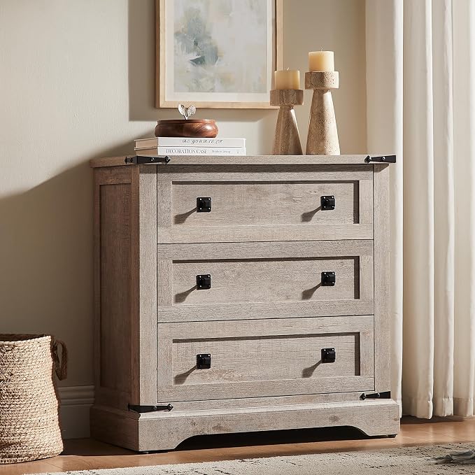 T4TREAM 32" Farmhouse Nightstand - Image 3