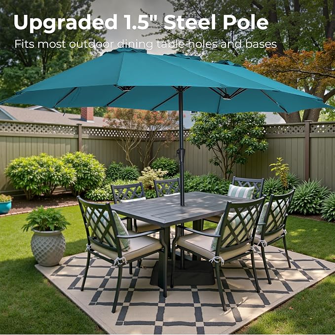 SUPERJARE 13FT Outdoor Patio Umbrella - Image 2