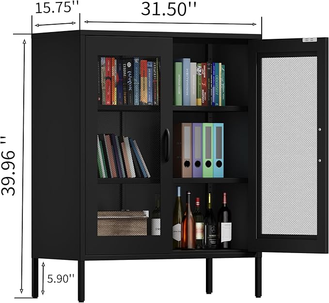 Washsemba Metal Storage Cabinet - Image 3
