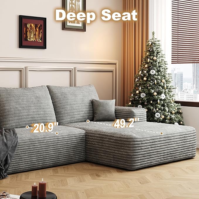 AUGOP 108" Sectional Couches for Living Room Modern Modular Sofa - Image 9