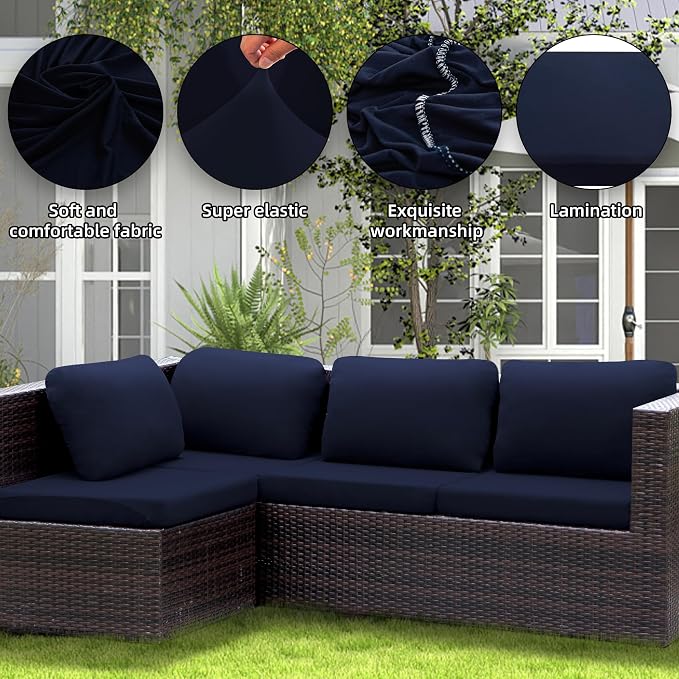 Outdoor Cushion Covers Set, Replacement - Image 3