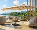 SUPERJARE 15FT Outdoor Patio Umbrella by SUPERJARE