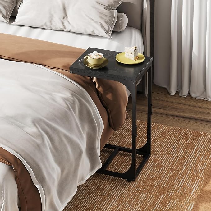 WLIVE C Shaped End Table, Small Couch Side Tables - Image 7