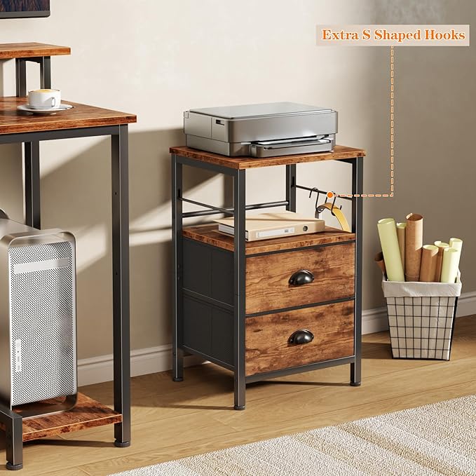 Furologee Night Stand Set of 2, Nightstand - Image 7