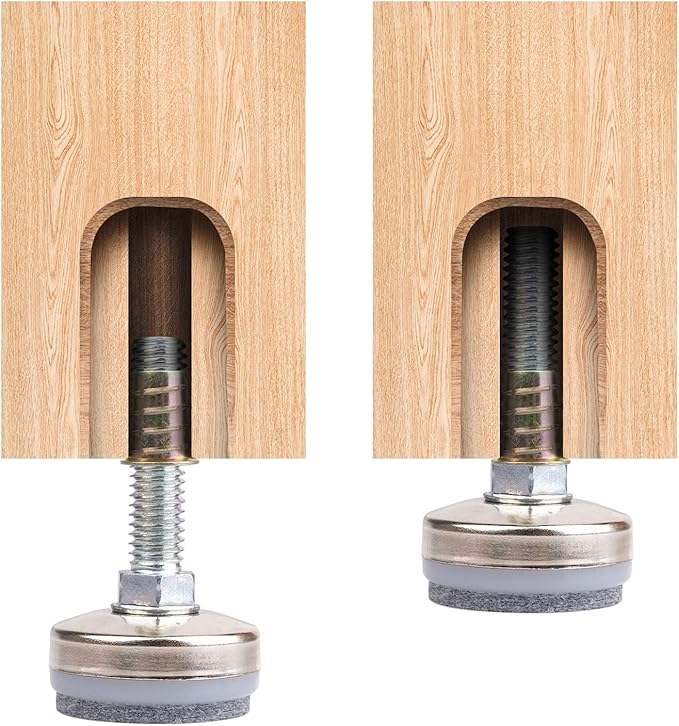 Heavy Duty Furniture Levelers Adjustable Furniture Legs Levelers, Leveling Feet - Image 5