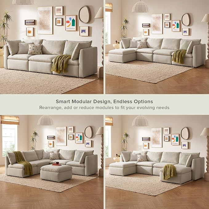 mopio Oversized Modular Sectional Sofa - Image 4
