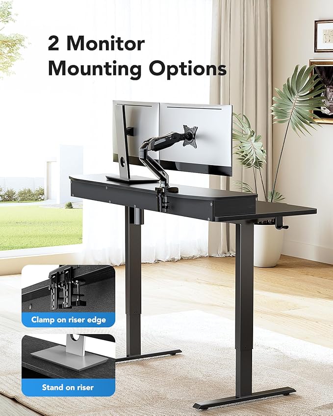 HUANUO 48″ x 24″ Electric Standing Desk - Image 3