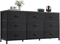 WLIVE 47''W Dresser for Bedroom, 55 inch TV, Wide Chest of Drawers by WLIVE