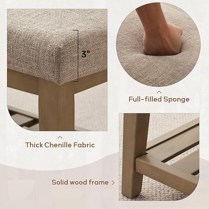 Zihanhome Entryway Shoe Bench - Image 5