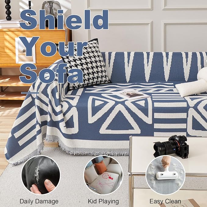 VClife Bohemian Couch Covers, Pet Sofa Protector - Image 5