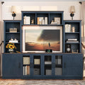 LUMISOL 4-Piece Entertainment Center Wall Unit by LUMISOL