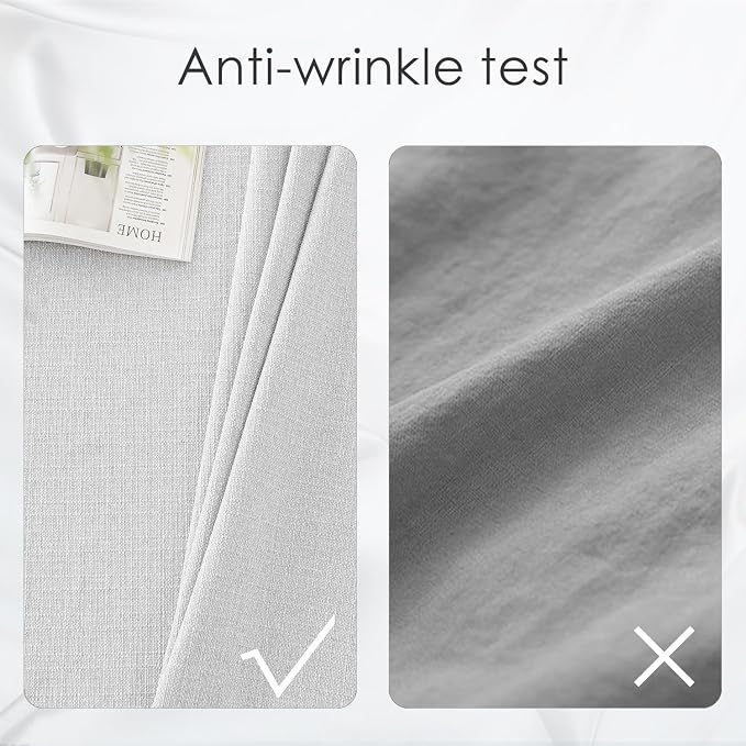 BALCONY & FALCON Rectangle Tablecloth 47" x 63" Washable Wrinkle Resistant and - Image 4