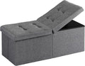 30.5-INCH Storage Ottoman Bench, Footrest by Unknown
