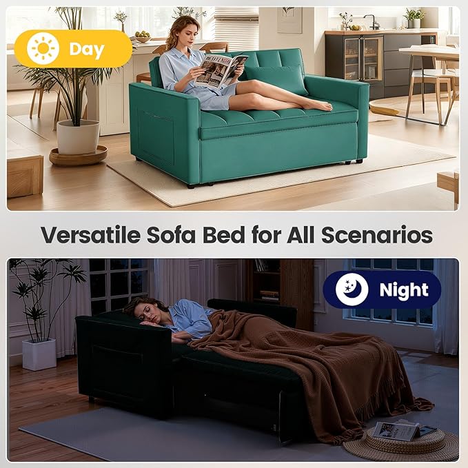 Convertible Sofa Bed, Pull Out Couch - Image 7