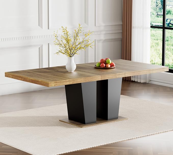 Henf 9 Pieces Extendable Dining Table Set - Image 3