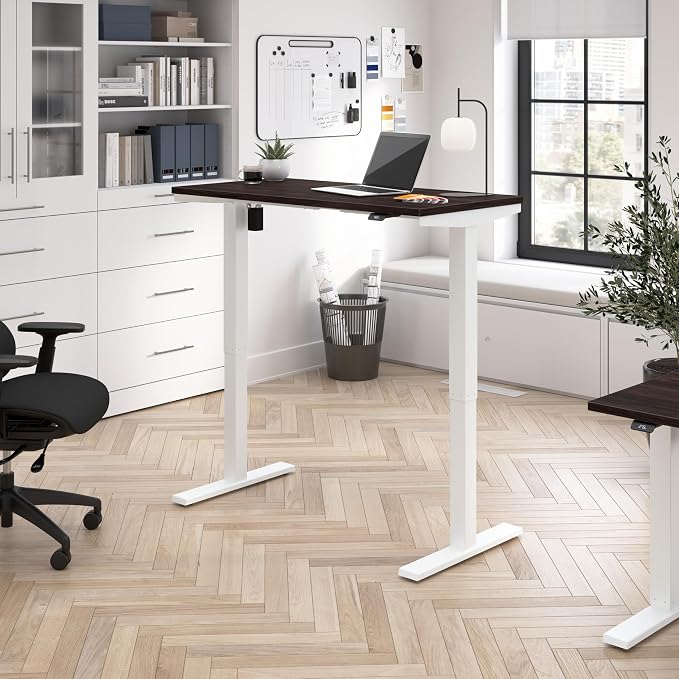 Bush Business Furniture 48-inch Electric Height Adjustable Standing Desk - Image 2
