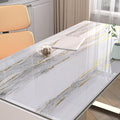 LaCheery Glossy Gold White Marble Contact Paper Waterproof 15.8"x275" Kitchen by LaCheery