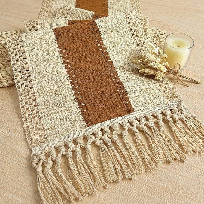 Fexia Table Runner 90 Inch Thanksgiving Decor by FEXIA