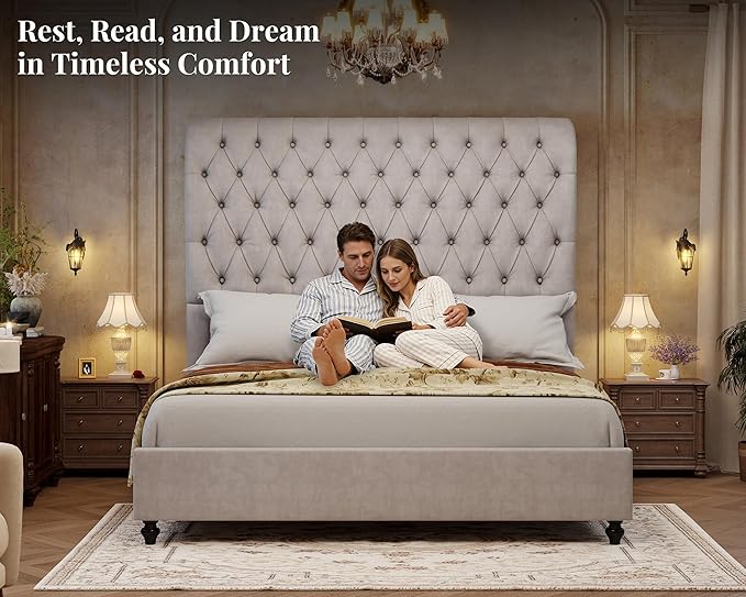Jocisland King Size Bed Frame - Image 3