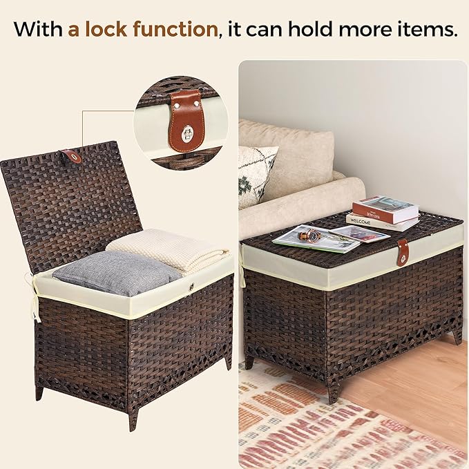 Honjourai Wicker Storage Basket - Image 2