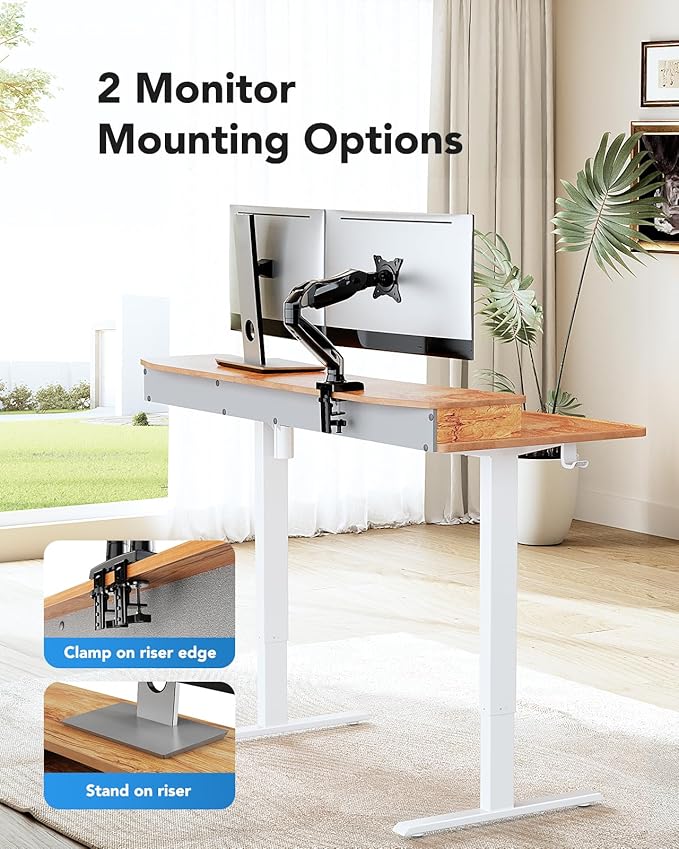 HUANUO 55″ x 26″ Electric Standing Desk - Image 4