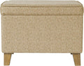 Homepop Home Decor | Medium Square Storage Ottoman by HomePop