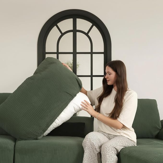 EASE MOOSE Oversized L Shaped Sectional Modular Sofa, Large U Shaped Sectional - Image 5