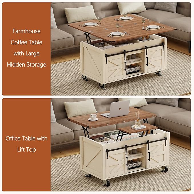 Turosur Lift Top Coffee Table - Image 3