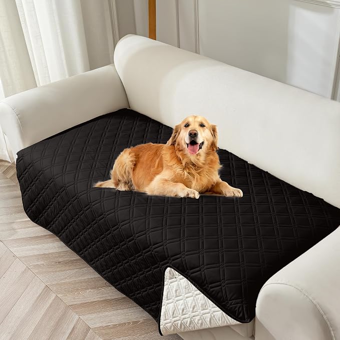Genina Waterproof Couch Cover, Washable Anti-Slip 51 inch Loveseat Sofa Covers by Genina