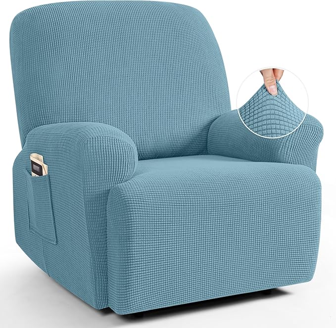 TAOCOCO Oversized Recliner Chair Covers, 1 Seater Streach Recliner Covers Soft by TAOCOCO