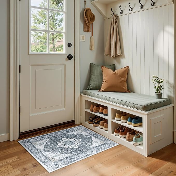RELEANY Area Rugs 2'x3' Kitchen Rugs Entry Rug Small Rugs - Image 5