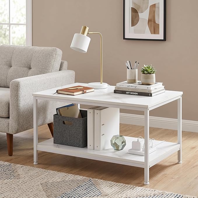 ZenStyle Industrial Coffee Table - Image 5