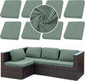 Outdoor Cushion Covers Set, Replacement by SUKAIKEQA