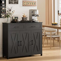 Homhedy Sideboard Buffet Cabinet, Coffee Bar Storage Cabinet by Homhedy