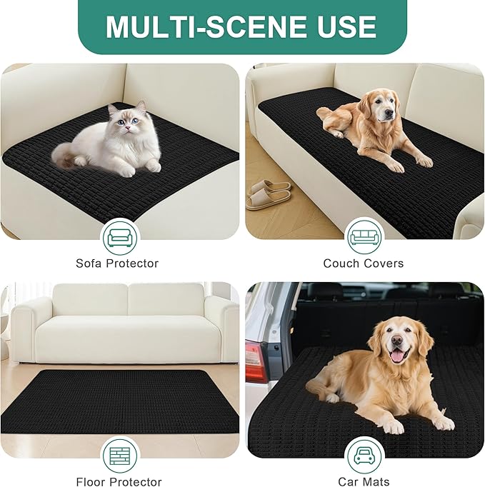 Foxdecor Couch Cover Sofa Covers Washable, Dog Bed Cover Couch Covers - Image 5